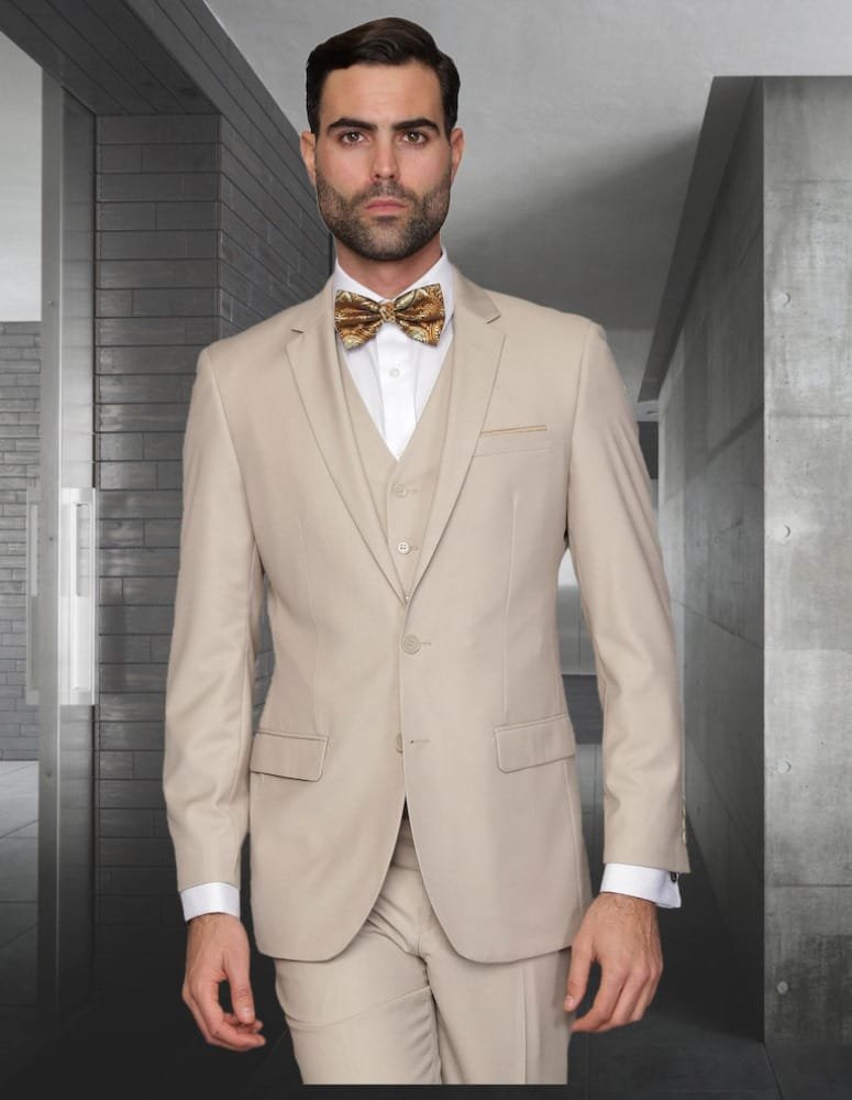 Traje Beige — Media Etiqueta